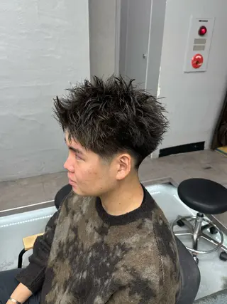 メンズ ユウ✩.*˚/メンズ ハイトーン/カラーのヘアスタイル