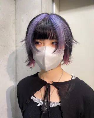 ショート ハイトーン/ブリーチ /ウルフ⛓️MAKIのヘアスタイル