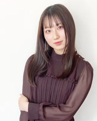 セミロング カラー BEHIVE パルコ2店所属・今 眞人のヘアスタイル