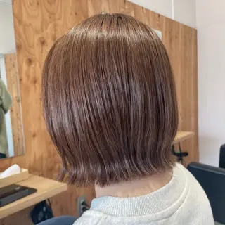 カラー hair　make ONE009 平塚所属・🌟ボブカット募集中 🌟　しだあつきのヘアスタイル