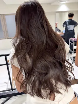 セミロング カラー ヘアアレンジ ✨レイヤーカット/透 名感カラー特化✨のヘアスタイル