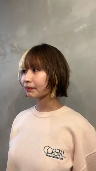 ショート 🌿ボブ パーマ高橋啓太🌿のヘアスタイル