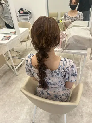 ロング Dityca rst所属・Hirakuni Manakaのヘアスタイル
