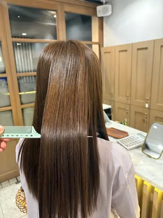 ロング Kyeco大宮所属・足立 愛菜のヘアスタイル