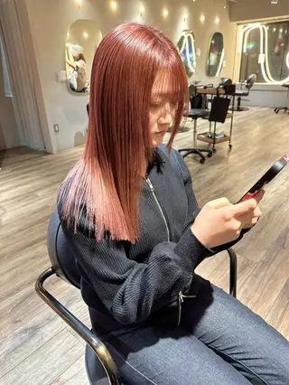 セミロング 【天満1艶髪】潤艶/ 髪質改善🌹釣本竜哉のヘアスタイル