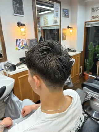 ショート メンズ The GNASTY by damdeetokyo所属・渡辺 琉聖のヘアスタイル