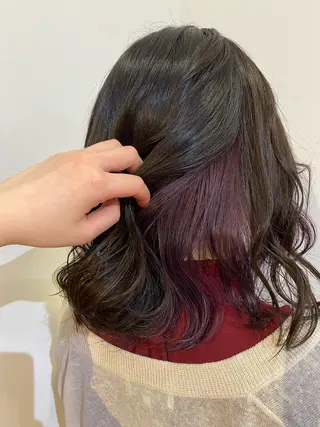 ミディアム GO TODAY SHAiRE SALON 原宿Stella店所属・𓍯柔らかhair 𓍯 yukinoのヘアスタイル