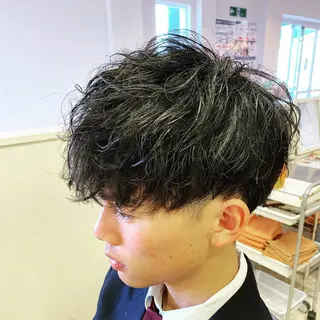 ショート メンズ attrait所属・attrait🍀 福田憂也のヘアスタイル