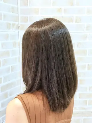 ミディアム 💎髪質改善/縮毛矯 正特化💎鈴木一寿のヘアスタイル