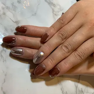 ネイル 岸本 みなみのネイルデザイン