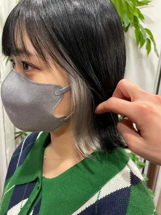 ショート カラー 【店長】インナー指名 No.1戸塚優思のヘアスタイル