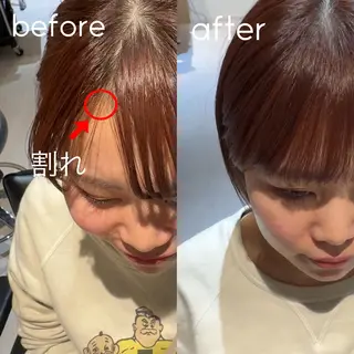 ショート 頭皮につけないカラー /白髪ぼかし/実加永のヘアスタイル