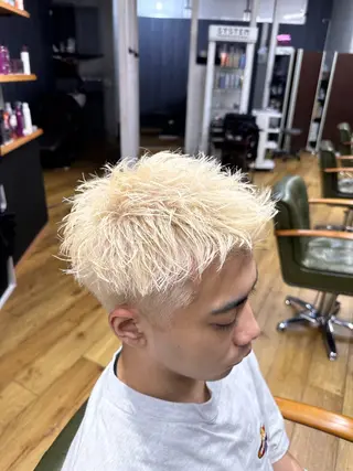 カラー メンズ 【バレイヤージュ】 🔥メンズRYUTAのヘアスタイル