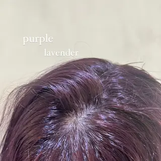 ロング カラー ヘアアレンジ pu+on. nailworks所属・fuyumi / ニュアンスネイルのネイルデザイン
