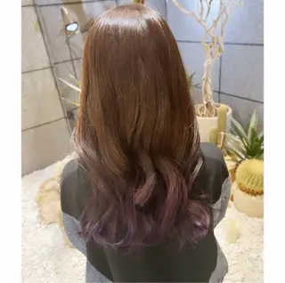 ロング カラー 学生人気no.1 🦋ナツミのヘアスタイル