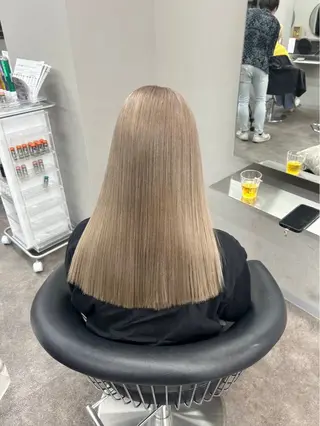 ロング カラー モッズヘア越谷西口店所属・市森 心寧のヘアスタイル