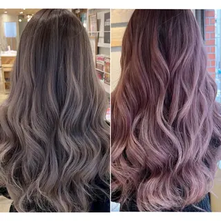 ロング カラー 渋谷ハイトーン/ デザインカラー阿部のヘアスタイル