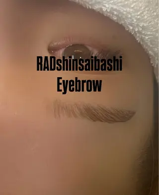 アイブロウ RAD心斎橋 ꙳⟡Ricoのマツエク・マツパデザイン