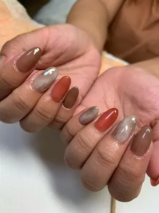 ネイル rukianail 新里のネイルデザイン