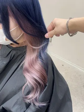 セミロング カラー ✨【公式】 juhl.横浜✨のヘアスタイル