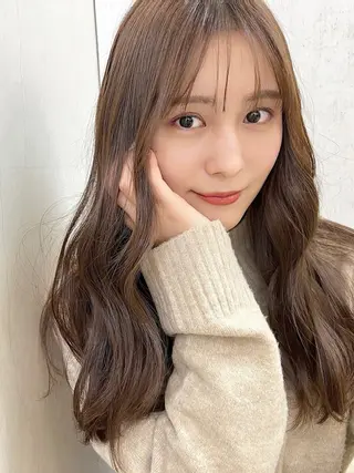 ロング カラー YU MAのヘアスタイル