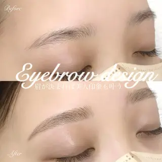 アイブロウ Na＋nail&Eyelash所属・Na＋nail 葛西本店のマツエク・マツパデザイン