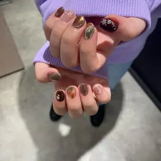 ネイル sio.nail&eyebrow salon shimokitazawa2号店所属・nailist mana𖤐´-のネイルデザイン