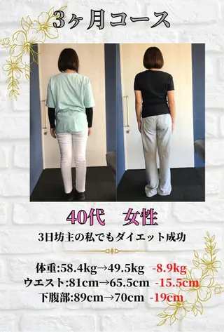 ダイエット整体師 嶋田のエステ・リラクイメージ