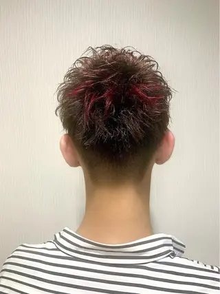 カラー メンズ 水戸内原🐜 メンズ郡司裕紀のヘアスタイル