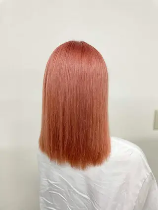 ミディアム カラー 中国人美容師/透明感 縮毛矯正/ジャックのヘアスタイル