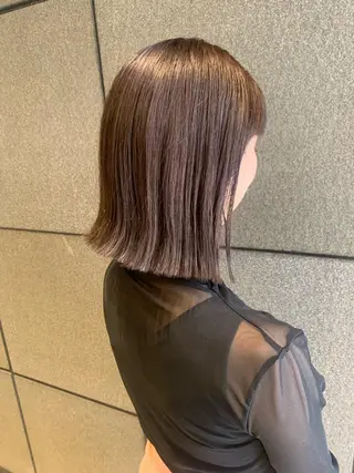 ミディアム SALOWIN    銀座RAY 2所属・yamashika honokaのヘアスタイル