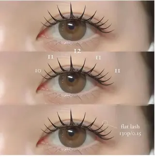 マツエク・マツパ 佐々木 茜のマツエク・マツパデザイン