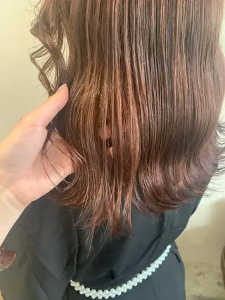 ミディアム カラー ハイトーン/レイヤー 💜Akaneのヘアスタイル