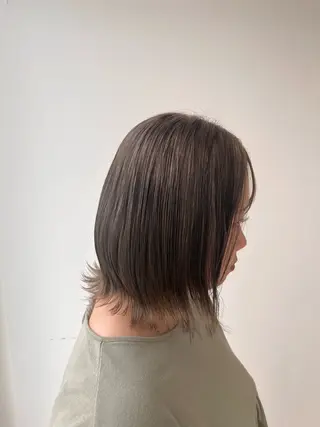 ミディアム 平間 稔希のヘアスタイル
