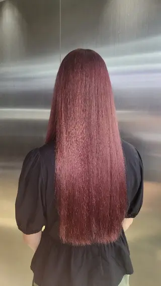 ロング カラー PELE SAKAE所属・PELE/栄/ SOAのヘアスタイル