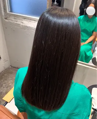 ロング 木津空 髪質改善のヘアスタイル