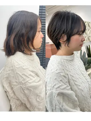 ショート 🌟満足度No.1/ 似合わせ/AYA🌟のヘアスタイル