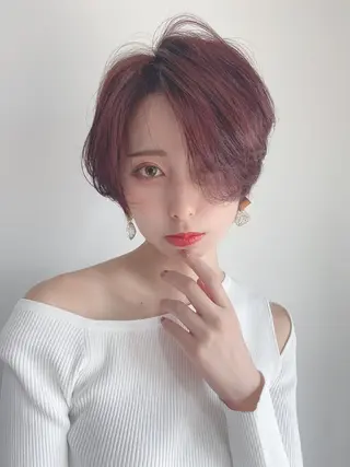 ショート カラー ⭐️Shelter by TOKYO⭐️のヘアスタイル