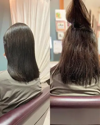 ミディアム 西川 仁のヘアスタイル