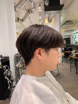 メンズ 縮毛矯正、 押野七大のヘアスタイル