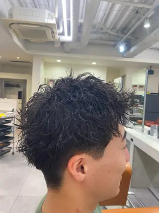 ショート KING of hair by NOISMメンズサロン梅田茶屋町店所属・茶屋町メンズサロン 小野湧翔のヘアスタイル