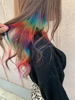 カラー エミュスト心斎橋所属・🎨カラー&髪質改善 松葉優希のヘアスタイル