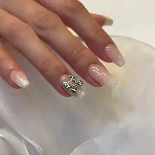 ネイル ️🩵Merci Miyu 南堀江️のネイルデザイン