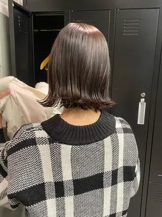 ミディアム カラー ヘアアレンジ 🎀 amii Hitomi  🎀のマツエク・マツパデザイン