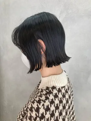 ショート 🟢ウルフ/スパイラ ルパーマ/大西🟢のヘアスタイル