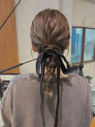 ヘアアレンジ 有岡 陽菜のヘアスタイル