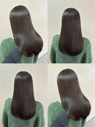 ミディアム カラー FiNbyallure 池袋所属・シアカラー×髪質改善 ミニモ限定/浦前翼のヘアスタイル
