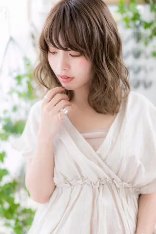 ミディアム カラー パーマ ✨限定!パーマお得✨ 佐藤優斗のヘアスタイル