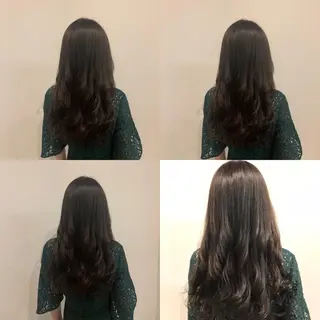 ロング カラー パーマ ヘアアレンジ メンズ キッズ ネイル マツエク・マツパ Beauty&Relaxation MEGUMI所属・MEGUMI megumiのヘアスタイル