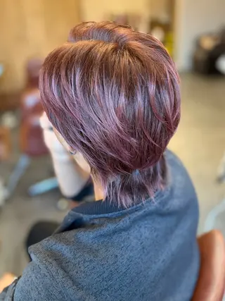 カラー メンズ ナギサ 🐶のヘアスタイル